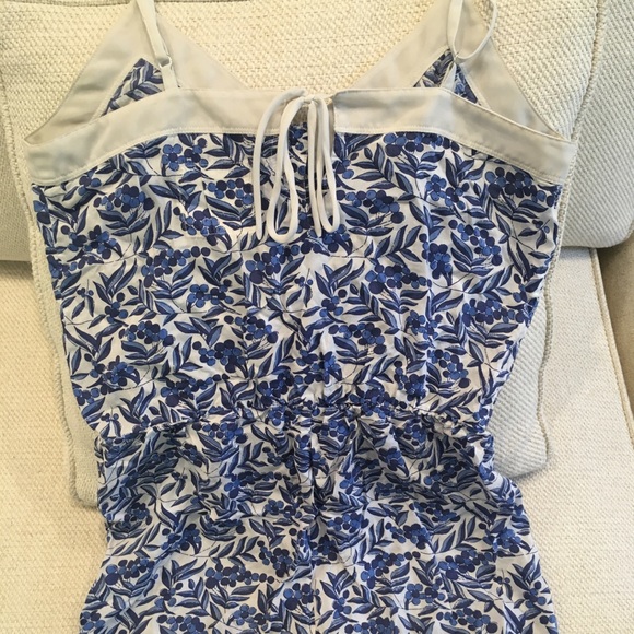 Jack Wills Blueberry Print Romper, Size 2 - Picture 2 of 8